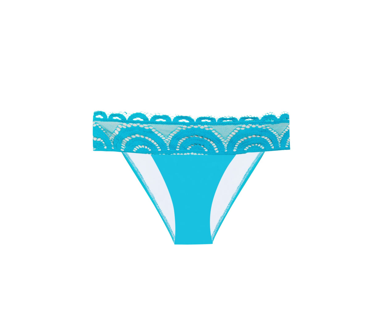 lace bikini blue turquoise cheeky bottoms PQ Swim luxurious trendy cute full revolve popular designer swimwear sale discounted swimsuits