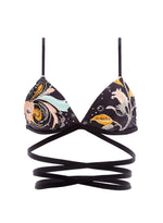 Bikini Wrap Top | Agua Bendita mare Agua Bendita Bikini wrap Top Romy fancy elegant sophisticated mix and match swimwear online sexy embroidered designer XS buy clearance swimsuits online designer luxury ladies