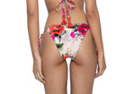 PQ Swim Desert Rose Reversible Tri Floral tie side teeny Triangle Bikini Top best cheeky bikini bottoms sexy bikini unique swimsuit reversible pretty bathing suit glamorous swim calgary canada san francisco usa
