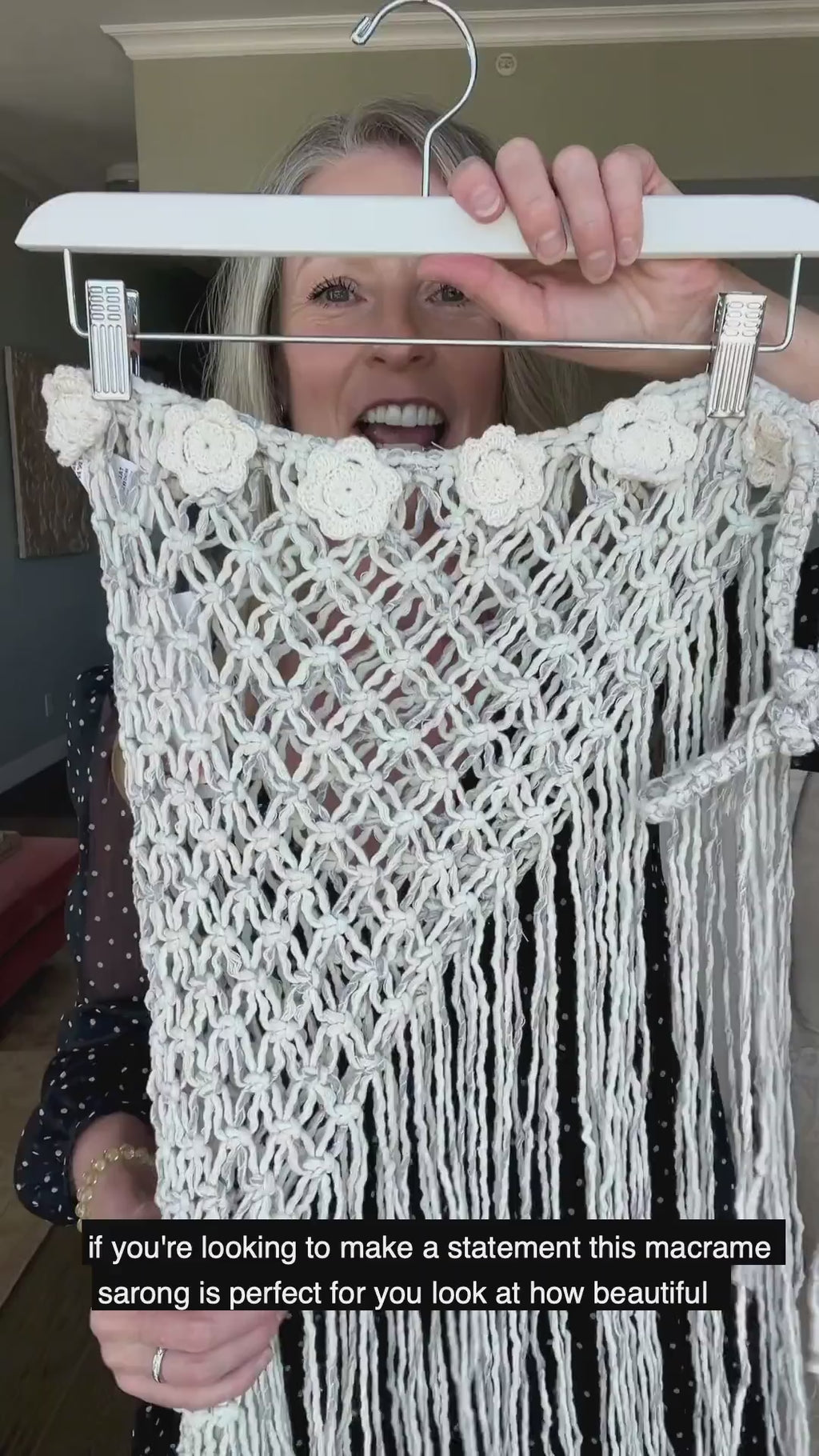 Macrame Beach Cover Up Agua Bendita Alaia Tout sexiest hottest luxury resort wear best quality classy beach outfit designer handmade macrame swimsuit cover up buy top brands swimwear online handmade crochet flowers netted look long tassels fishnet seethrough glamorous unique high end natural fiber neutral color hand weaved artisan made mermaid stylish elegant glamorous rich looking expensive usa canada fine beachwear fancy bikini skirt mesh adjustable tie unusual fabulous gorgeous money wealthy socialite 