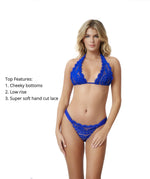 Popular Instagram influencer Los Angeles wears cobalt blue bikini top Waverly Lace Halter top pq swim Cobalt Blue Swim Suit Bottoms cheeky Lace Fanned Teeny on vacation. She purchased designer triangle bikini top, quality blue bikinis, resort swimsuits, upscale elegant beach cover ups from sun vixen swimwear top quality swimwear store 5 star reviews on google. It's best quality swimwear retailer for luxury shopper who purchase online beautiful swimsuits, hottest bikinis, yacht swimwear luxury cruise bikinis