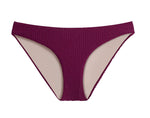 buy Sangria Basic Ruched Full bikini bottoms pq swim burgundy bathing suit fashionable flattering glamorous quality high end bikini online