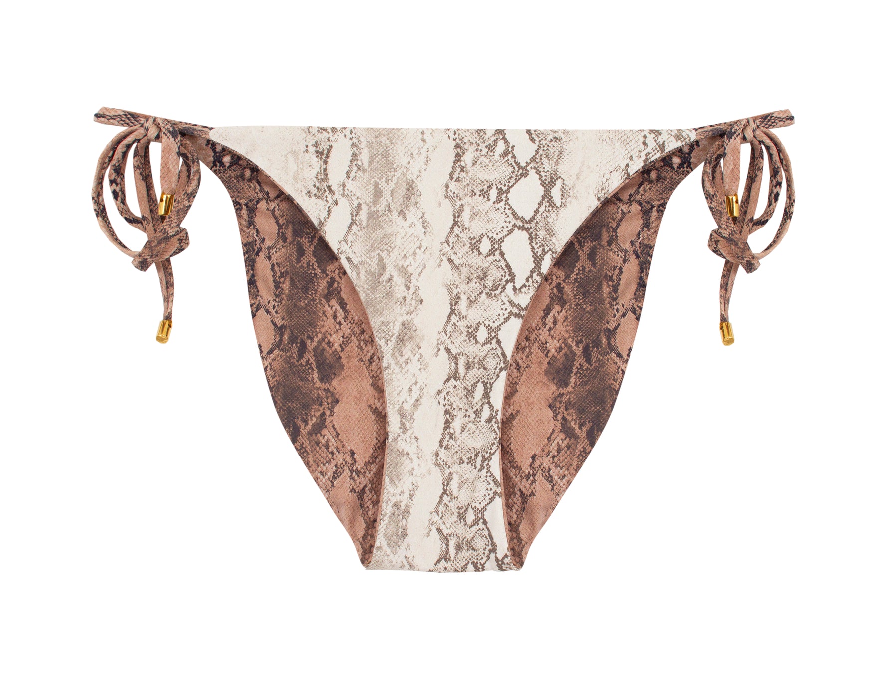 snake bikini bottoms kaa reversible tie side full bottoms pq swim full coverage reversible bikini bottoms snake print adjustable tie side fit luxury designer swimwear sale new york hawaii miami tulum ibiza canada usa